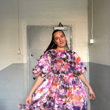 Aurora polka dots juhlamekko