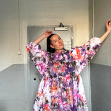 Aurora polka dots juhlamekko