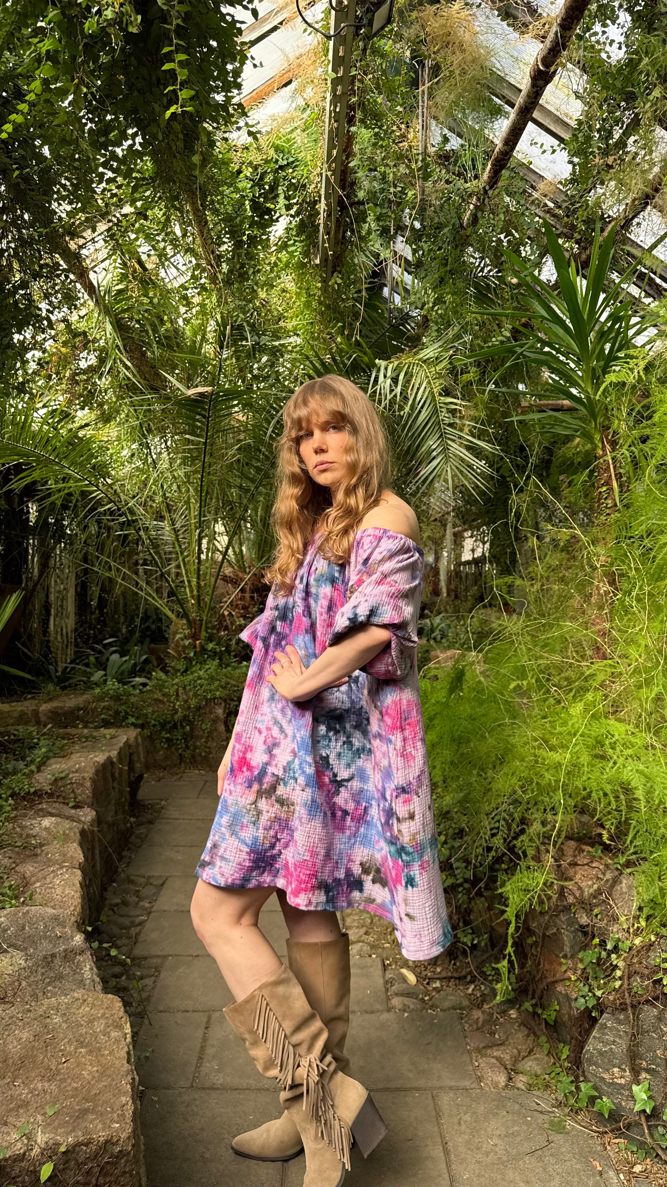 Hanimaa off shoulder aida mekko lyhyt hame 