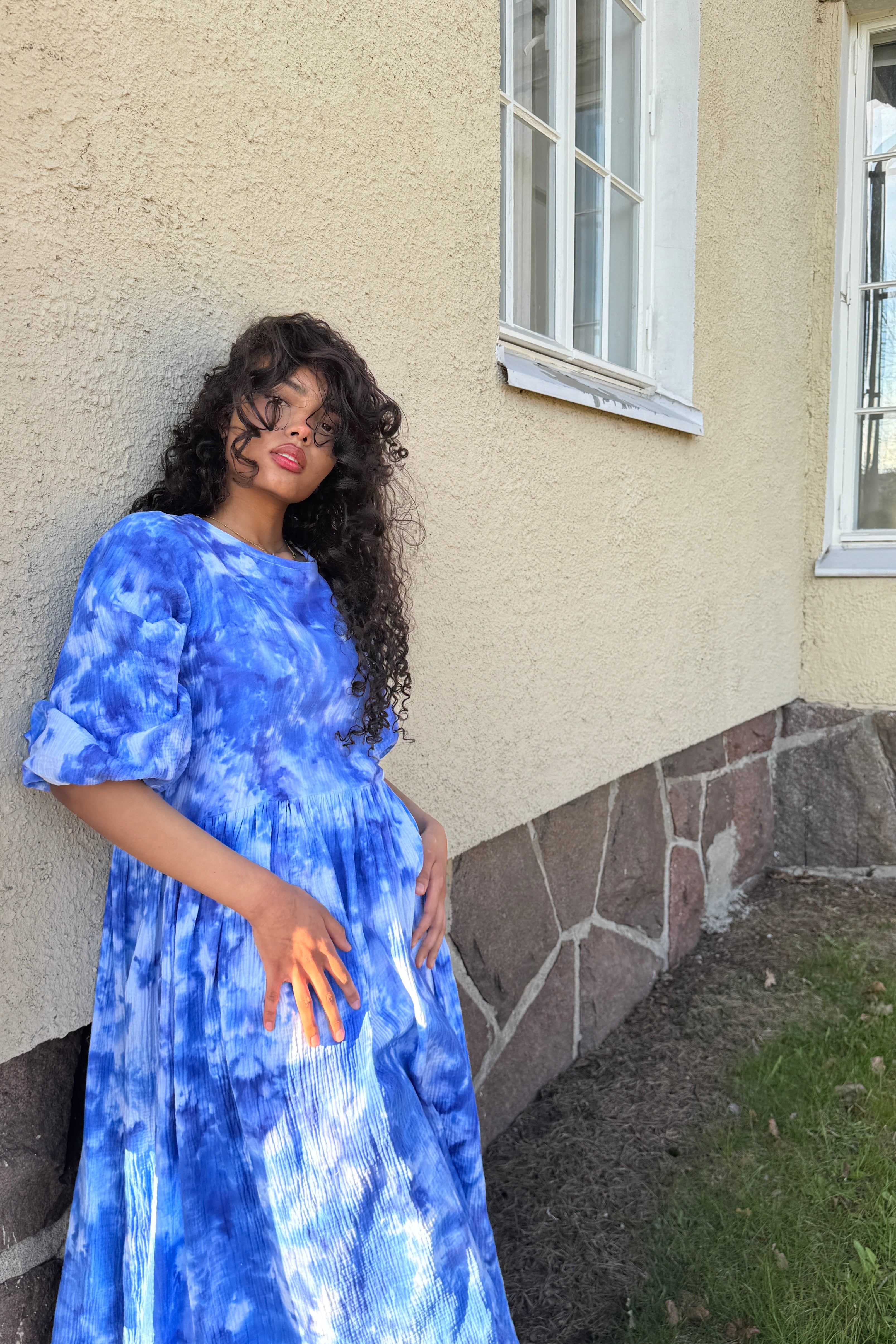 Hanimaa aurora mekko sininen