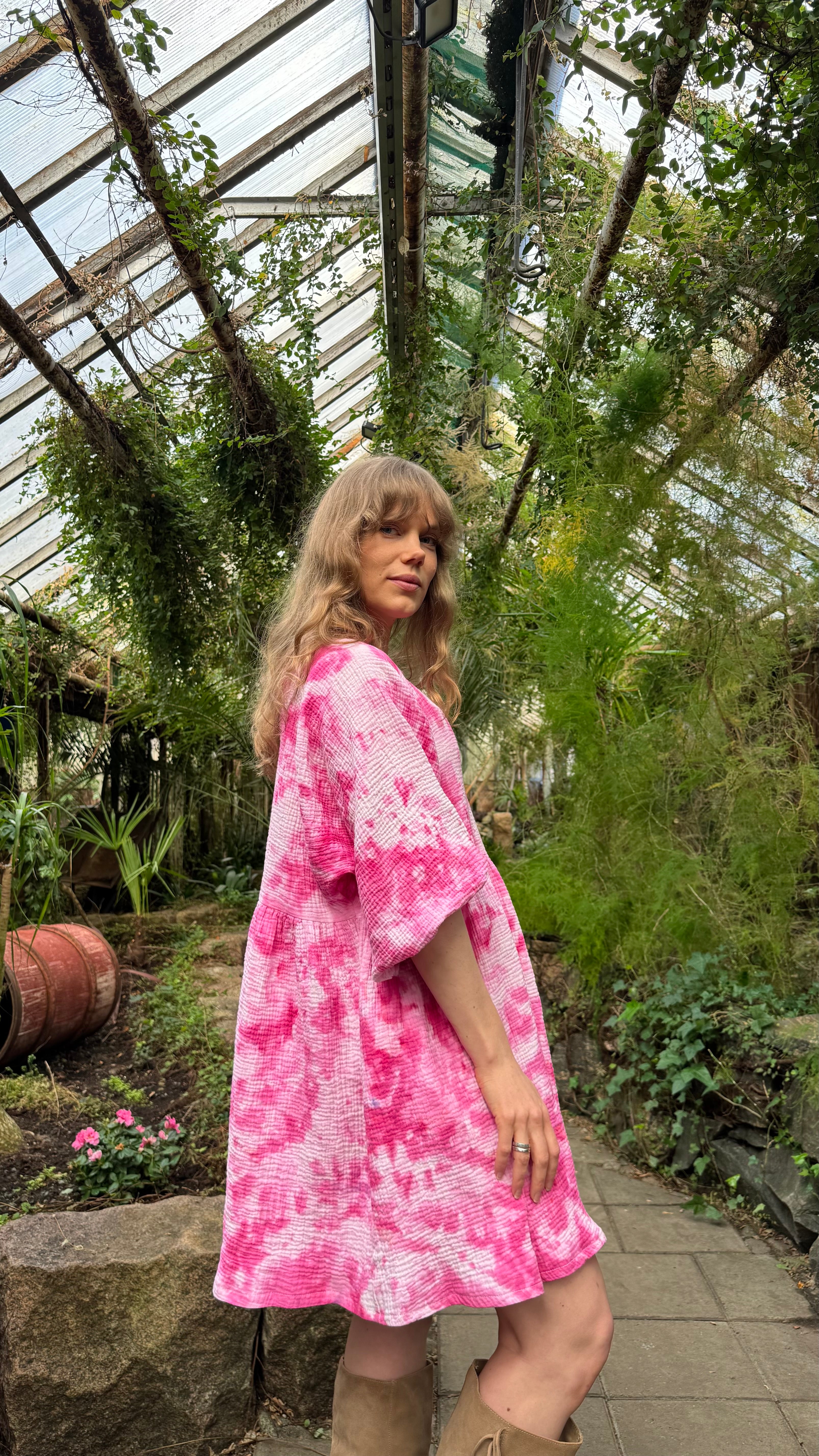 Hanimaa aurora mekko pinkki