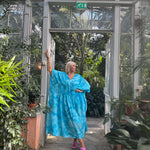 Hanimaa kaftaanimekko turkoosi