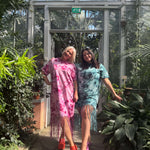 Hanimaa hapsumekko t-paitamekko käsinvärjätty 