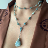 Jade short necklace 